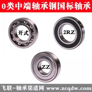 6048-2RS/ZZ中端轴承钢材质国标深沟球0类轴承飞联轴承网